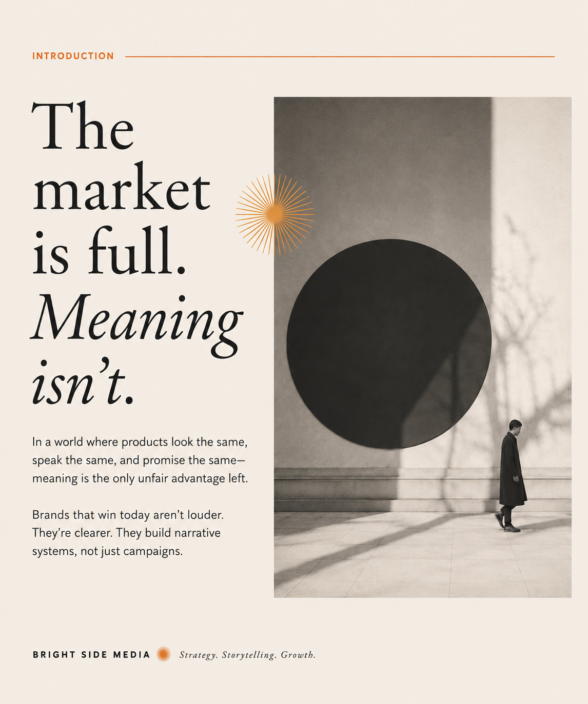 The ROI of Meaning: Why Commodity Brands Fail and Narrative Architecture Wins